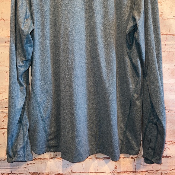 Nike Men drifit element 1/2 zip running top shirt long sleeve blue XL reflective - Picture 7 of 10